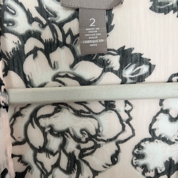 Sheer pink and black hi lo vest from Chicos - Picture 7 of 8